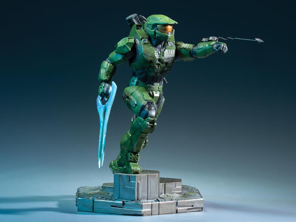 Image of Master Chief with Grappleshot PVC Statue - Halo Infinite
