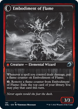 Image of Flame Channeler // Embodiment of Flame [Innistrad: Double Feature]