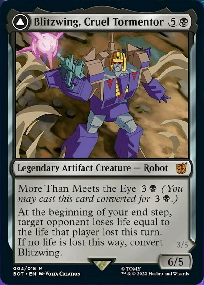 Image of Blitzwing, Cruel Tormentor // Blitzwing, Adaptive Assailant [Transformers]