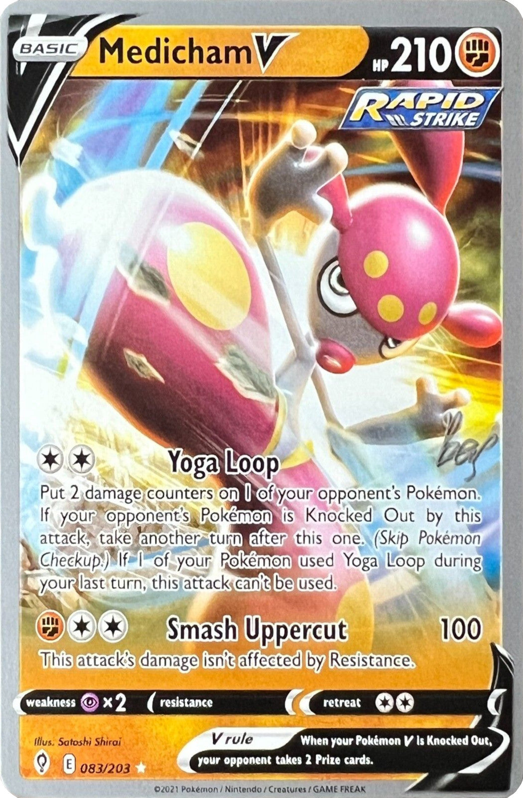 Image of Medicham V (083/203) (Cheryl Again - Sebastian Lashmet) [World Championships 2022]