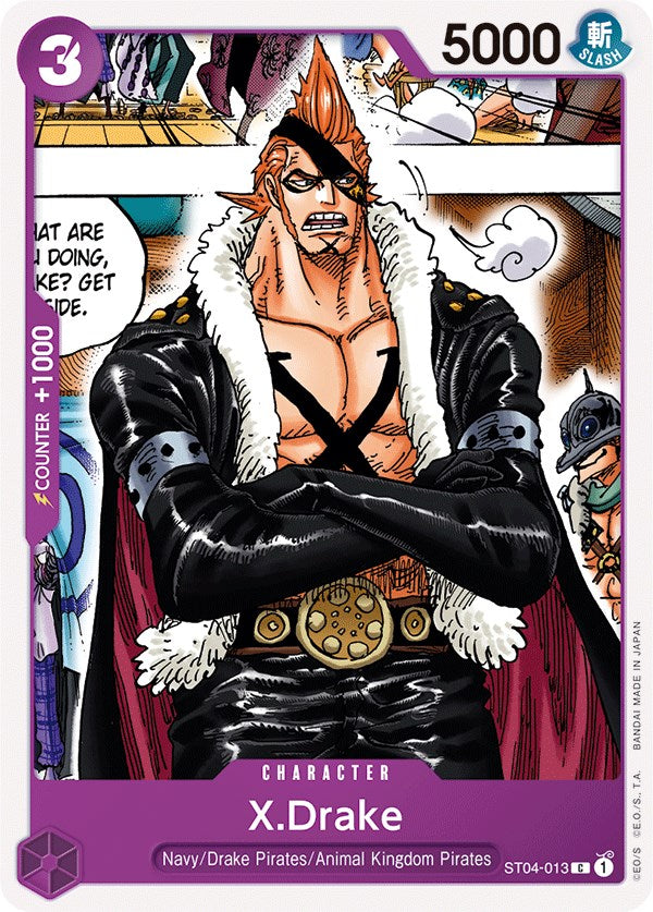 Image of X.Drake [Starter Deck: Animal Kingdom Pirates]