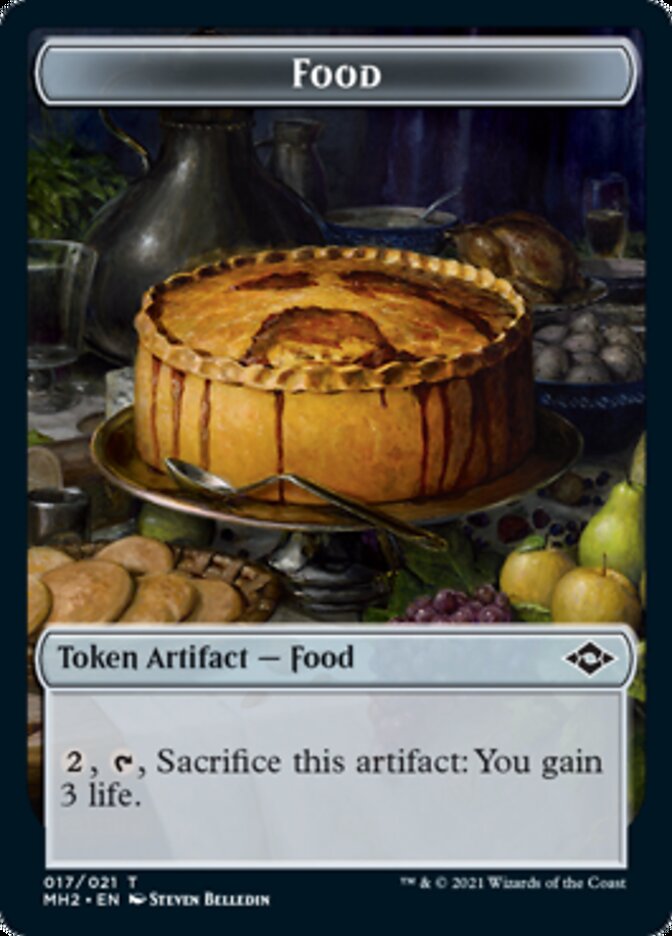 Image of Food Token (17) [Modern Horizons 2 Tokens]