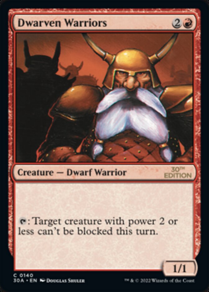Image of Dwarven Warriors [30th Anniversary Edition]