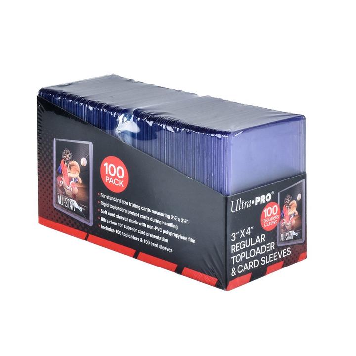Image of Ultra Pro Regular Toploader 100 Pack