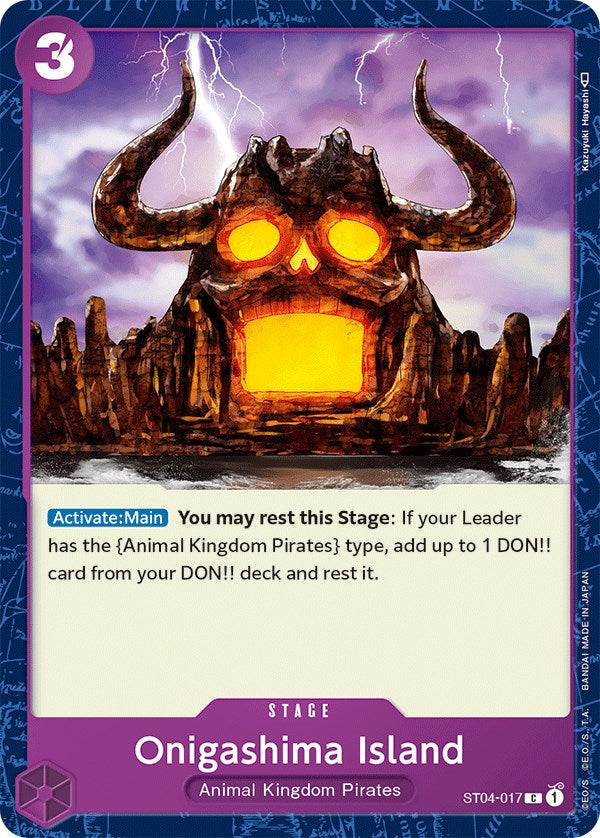 Image of Onigashima Island [Starter Deck: Animal Kingdom Pirates]