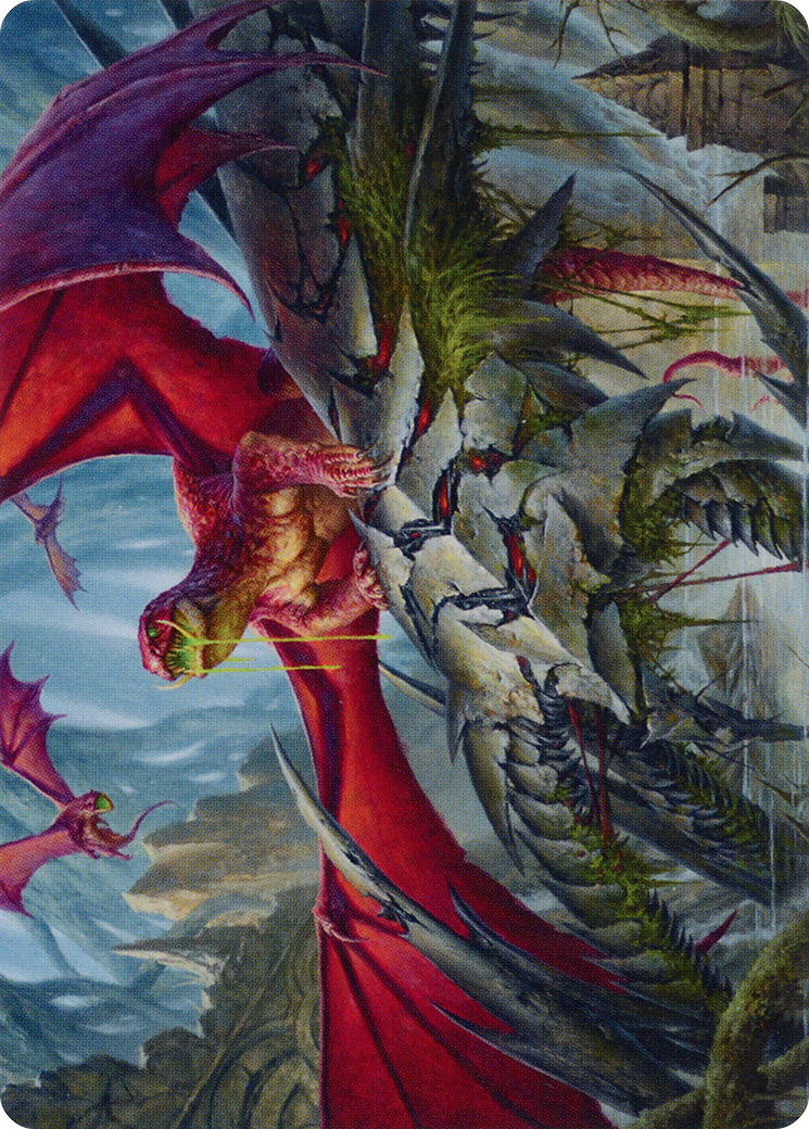 Image of Hoarding Broodlord Art Card [March of the Machine Art Series]