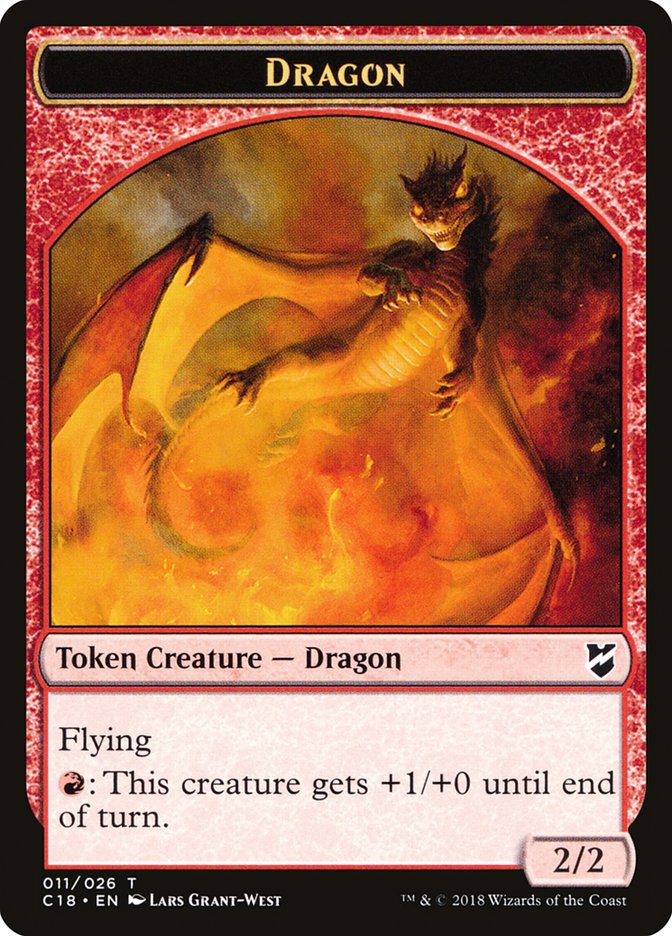 Image of Dragon Token [Commander 2018 Tokens]
