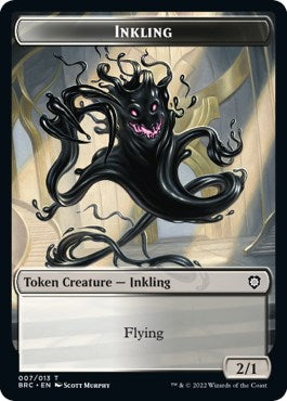 Image of Mishra's Warform // Inkling Double-Sided Token [The Brothers' War Commander Tokens]
