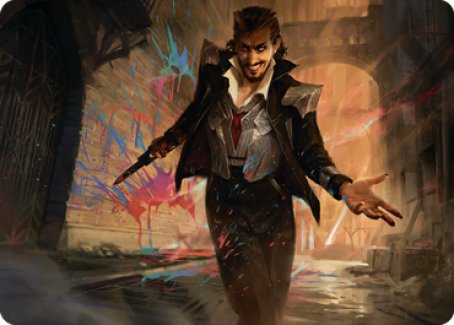 Image of Anhelo, the Painter Art Card [Streets of New Capenna Art Series]