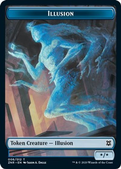Image of Illusion // Pegasus Double-Sided Token [Challenger Decks 2021 Tokens]