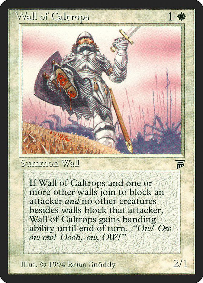 Wall of Caltrops [Legends]