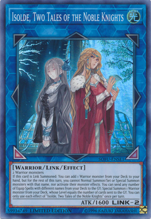 Isolde, Two Tales of the Noble Knights [SOFU-ENSE1] Super Rare