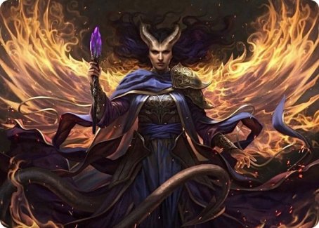 Image of Farideh, Devil's Chosen Art Card [Dungeons & Dragons: Adventures in the Forgotten Realms Art Series]