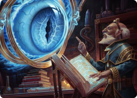 Image of Contact Other Plane Art Card [Dungeons & Dragons: Adventures in the Forgotten Realms Art Series]