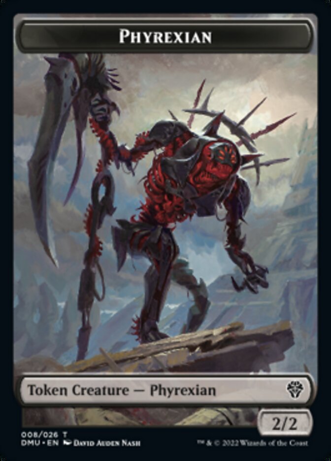 Image of Phyrexian // Kobolds of Kher Keep Double-Sided Token [Dominaria United Tokens]