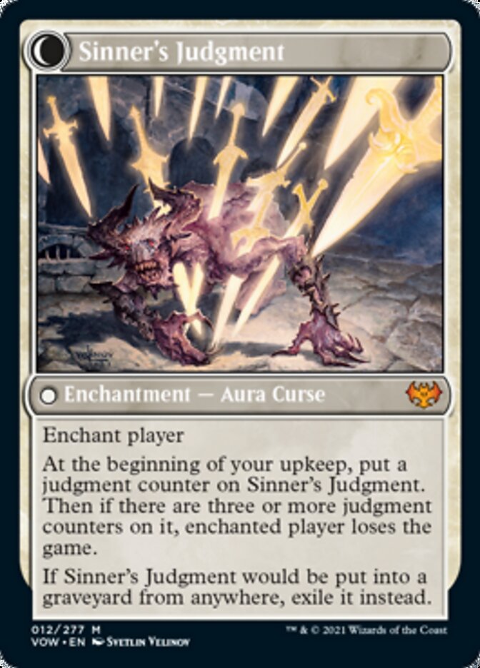 Image of Faithbound Judge // Sinner's Judgment [Innistrad: Crimson Vow]