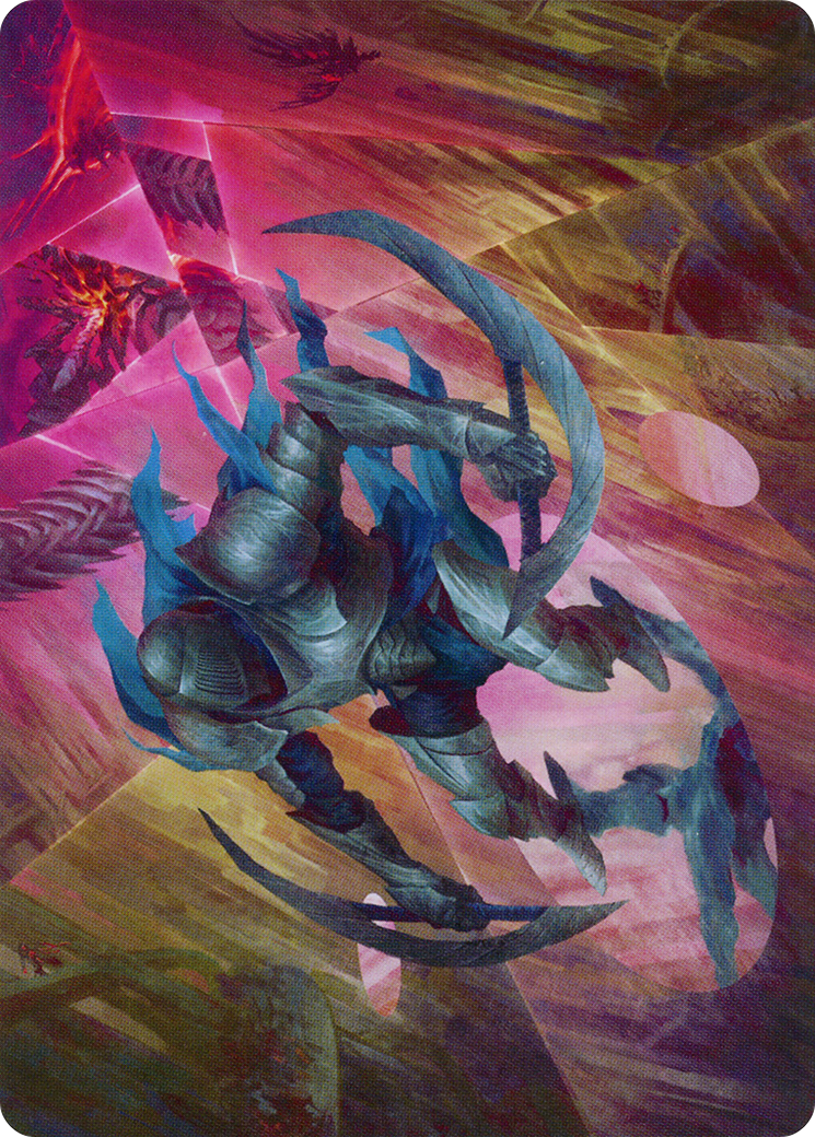 Image of Xerex Strobe-Knight Art Card [March of the Machine Art Series]