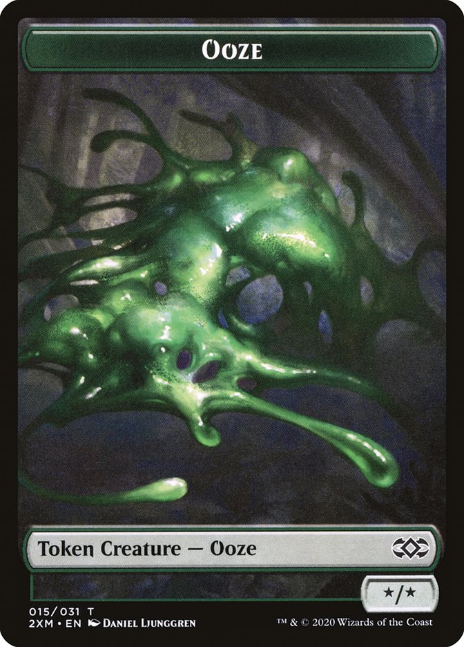 Image of Germ // Ooze Double-Sided Token [Double Masters Tokens]