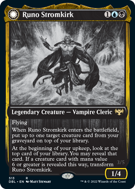 Image of Runo Stromkirk // Krothuss, Lord of the Deep [Innistrad: Double Feature]