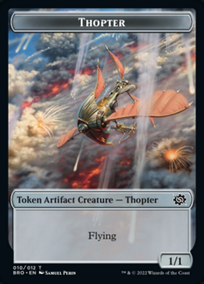 Image of Thopter Token [The Brothers' War Tokens]