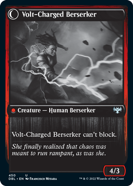Image of Voltaic Visionary // Volt-Charged Berserker [Innistrad: Double Feature]