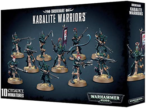 Warhammer 40k: Drukhari - Kabalite Warriors