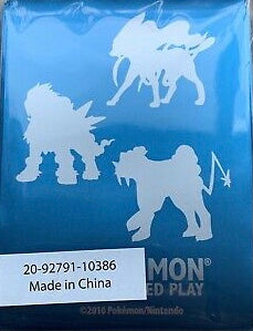 HGSS Unleashed Prerelease: Entei, Raikou, & Suicune Card Sleeves - Pokemon  [60 ct]