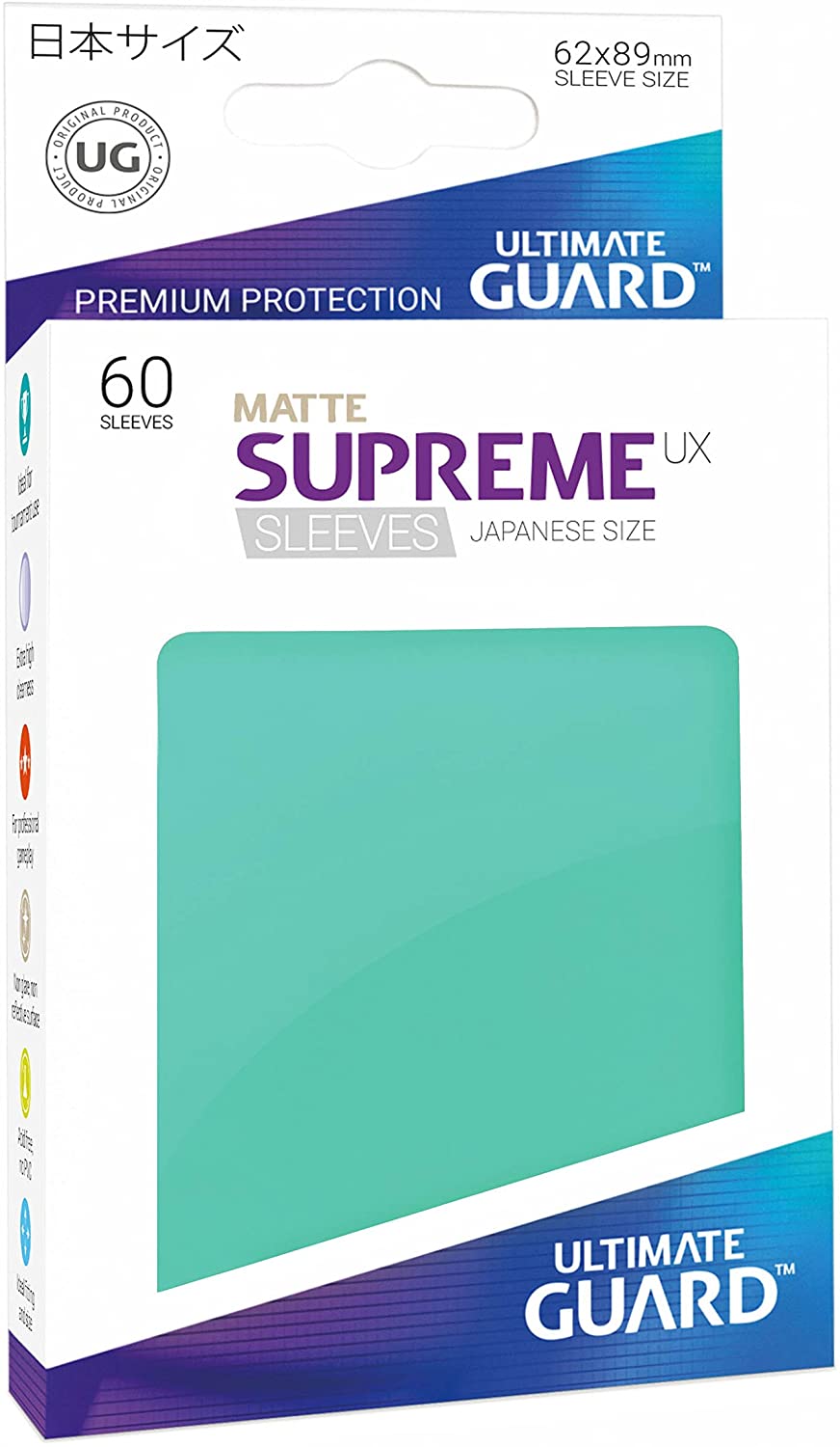 Image of Turquoise (Japanese) MATTE SUPREME [60 ct] - Ultimate Guard