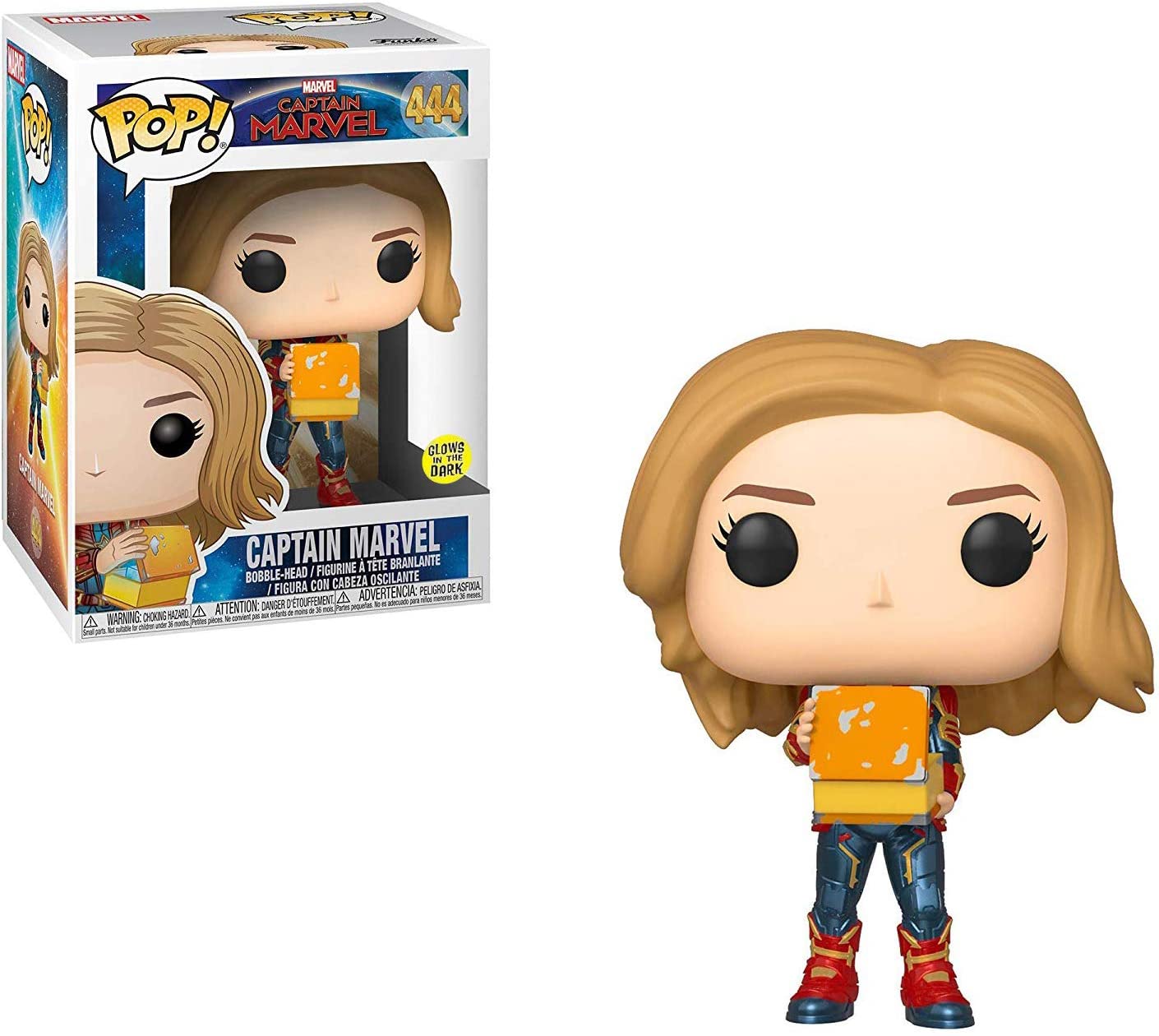 Image of Captain Marvel (Captain Marvel) (Glows In The Dark) #444