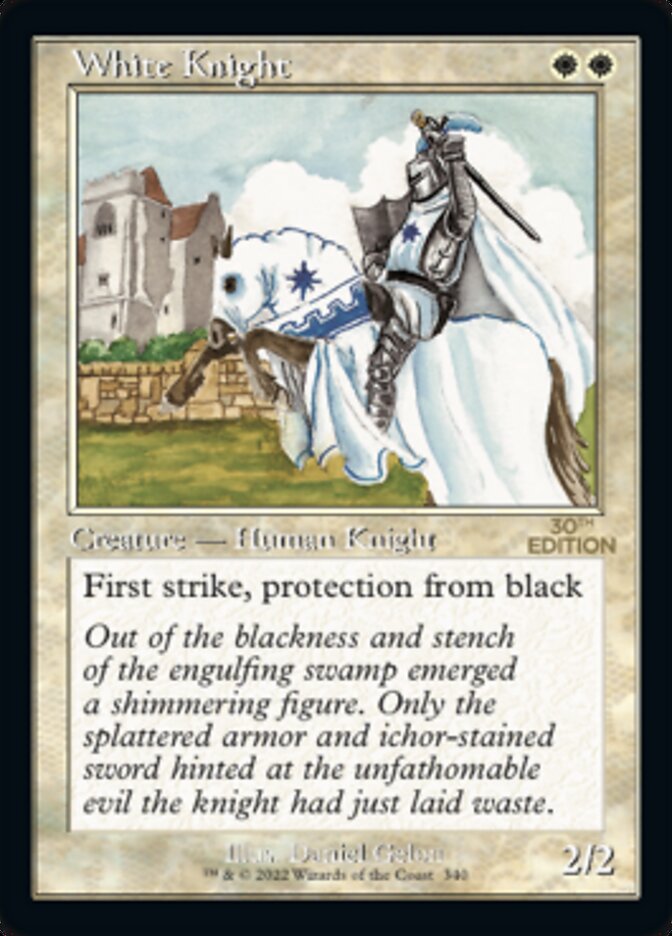 Image of White Knight (Retro) [30th Anniversary Edition]