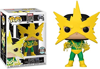 Image of Electro (Pop! Marvel 80 Years) Specialty Series #545
