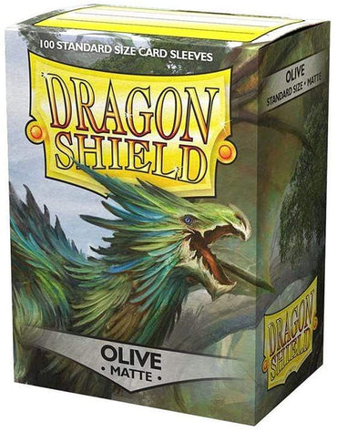 Olive Matte Dragon Shield (STANDARD)