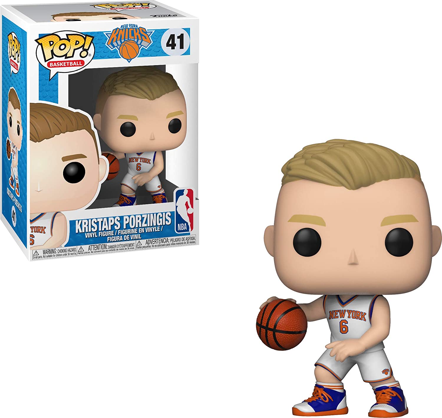 Image of Kristaps Porzingis (New York Knicks) #41