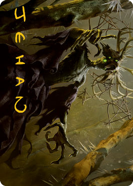 Image of Old Stickfingers Art Card (Gold-Stamped Signature) [Innistrad: Midnight Hunt Art Series]