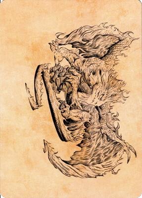 Image of Miirym, Sentinel Wyrm Art Card [Commander Legends: Battle for Baldur's Gate Art Series]