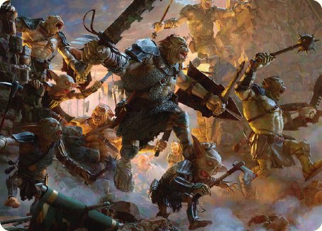 Image of Thrill of Possibility Art Card [The Lord of the Rings: Tales of Middle-earth Art Series]