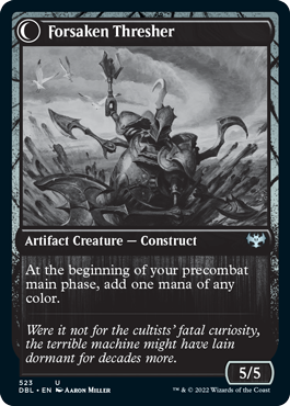 Image of Foreboding Statue // Forsaken Thresher [Innistrad: Double Feature]