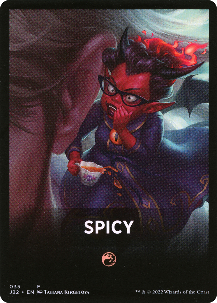 Image of Spicy Theme Card [Jumpstart 2022 Front Cards]