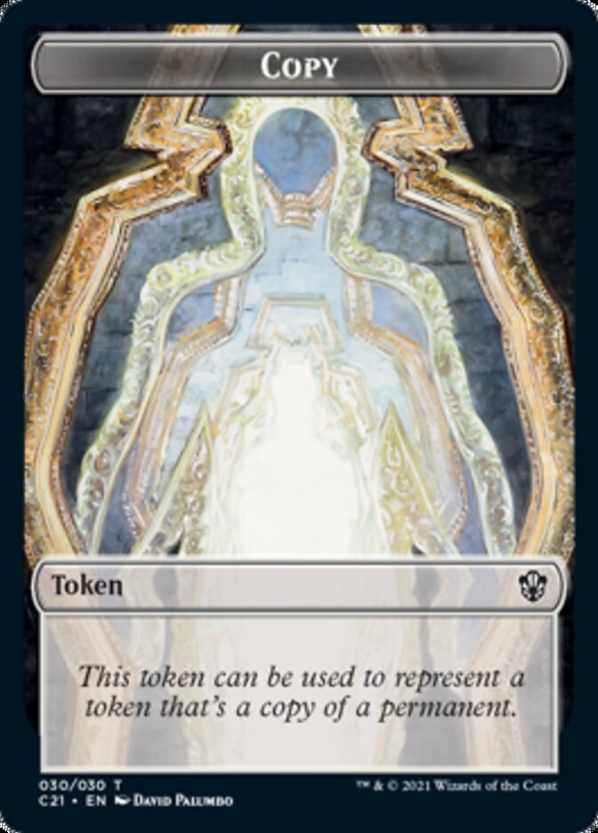 Image of Elemental (020) // Copy Double-Sided Token [Commander 2021 Tokens]