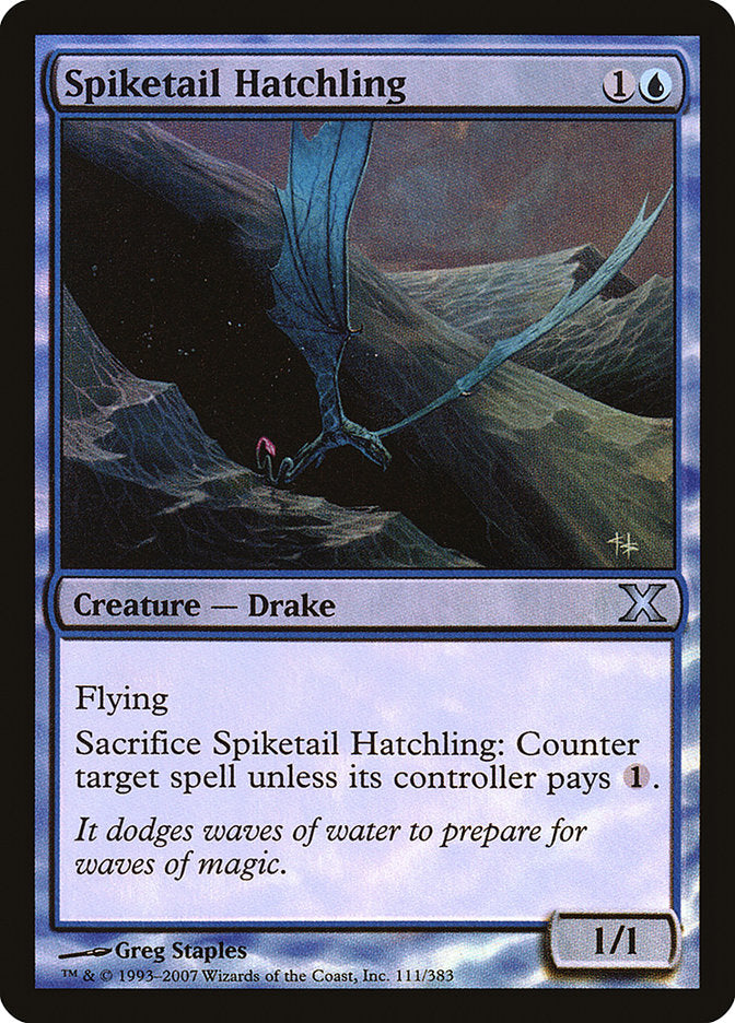 Image of Spiketail Hatchling (Premium Foil) [Tenth Edition]