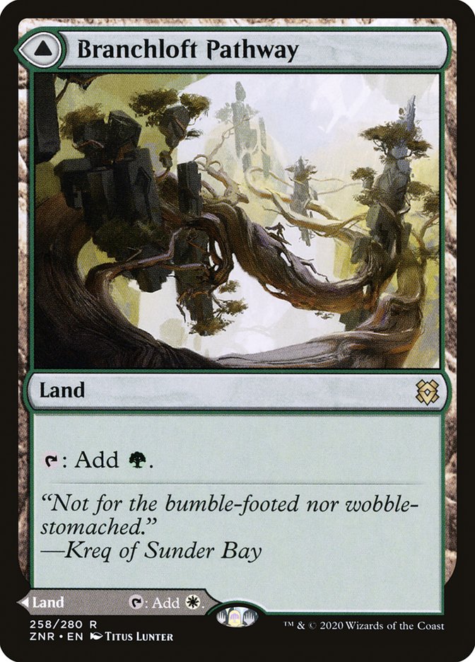 Image of Branchloft Pathway // Boulderloft Pathway [Zendikar Rising]