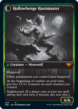 Image of Avabruck Caretaker // Hollowhenge Huntmaster [Innistrad: Double Feature]