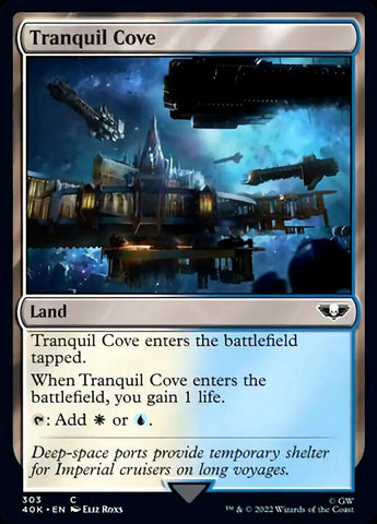 Tranquil Cove (Surge Foil) [Warhammer 40,000]