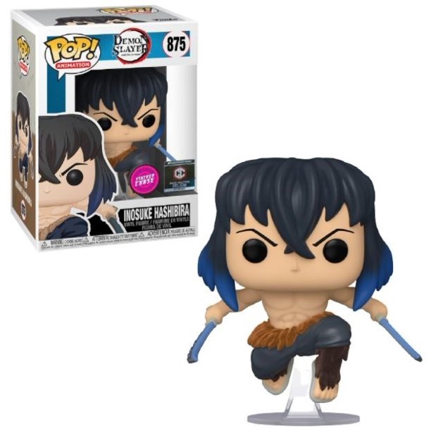 Image of Inosuke Hashibira (Chase) #875 Flocked (Chalice Collectibles Exclusive) (Demon Slayer)