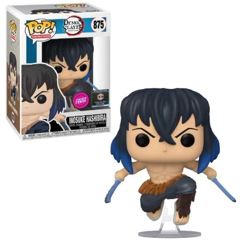 Inosuke Hashibira (Chase) #875 Flocked (Chalice Collectibles Exclusive) (Demon Slayer)