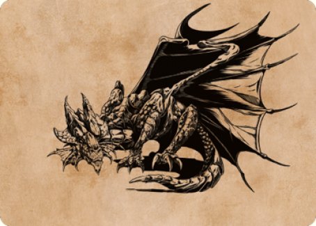 Image of Ancient Copper Dragon Art Card (52) [Commander Legends: Battle for Baldur's Gate Art Series]
