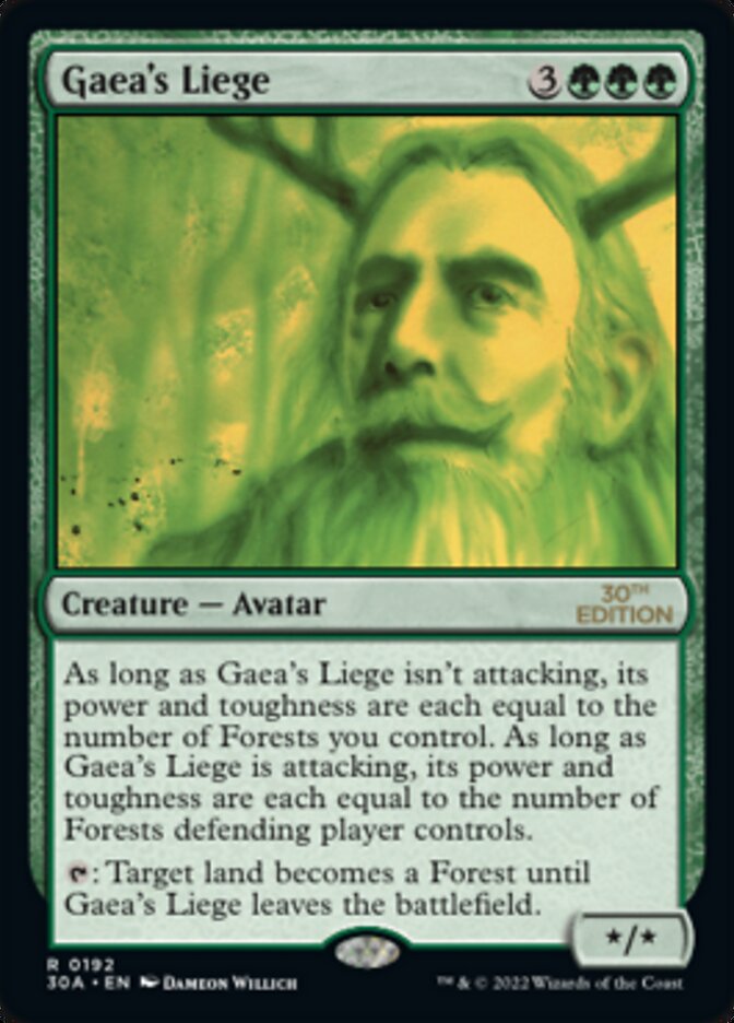Image of Gaea's Liege [30th Anniversary Edition]