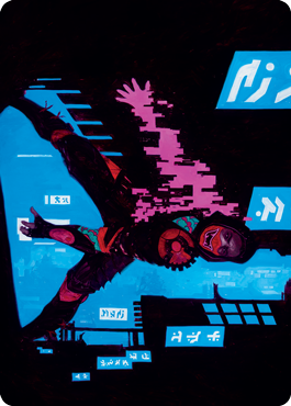 Image of Return to Action Art Card [Kamigawa: Neon Dynasty Art Series]