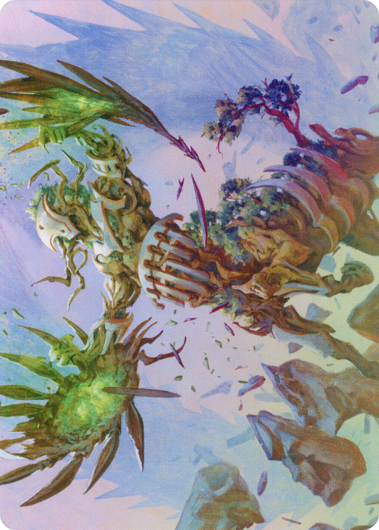 Image of Botanical Brawler Art Card [March of the Machine Art Series]