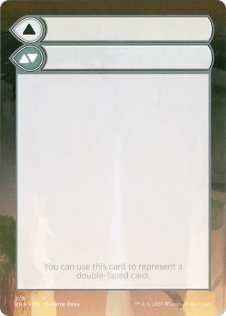 Image of Helper Card (2/9) [Zendikar Rising Tokens]